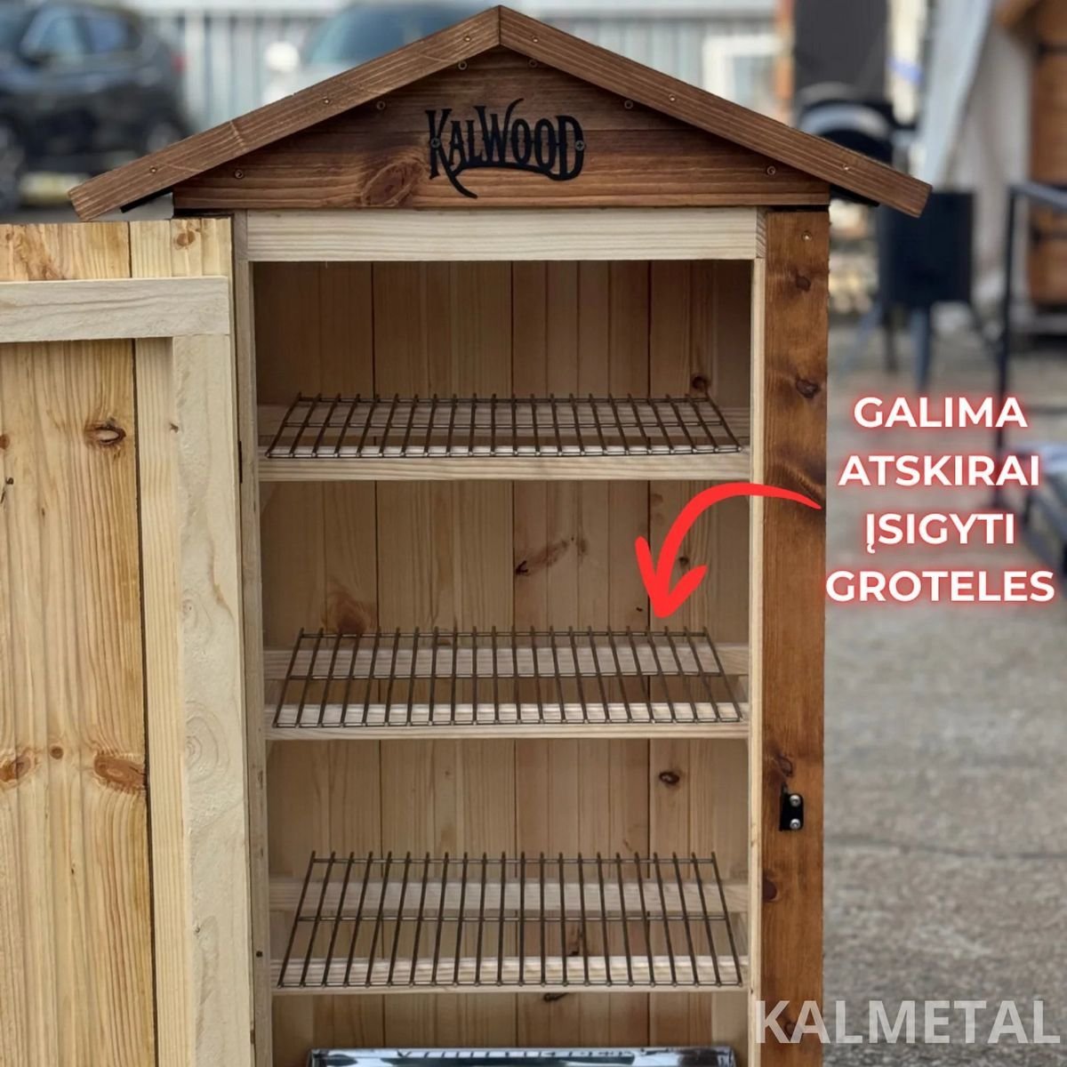 KALWOOD CLASSIC 225 L koka kūpinātava - Image 4