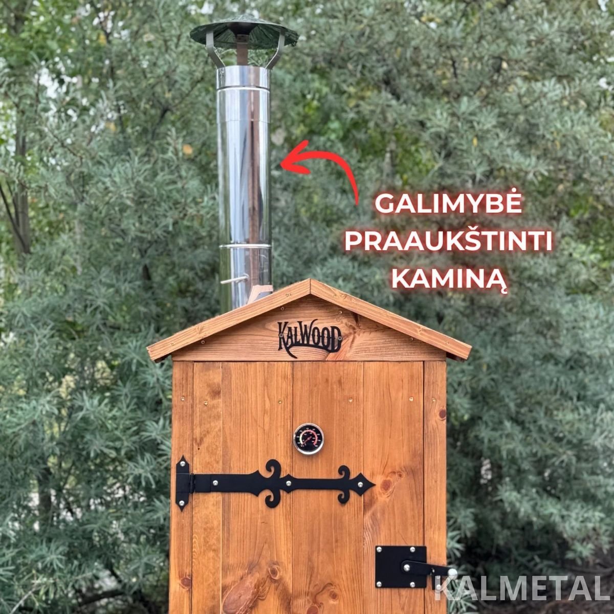 KALWOOD CLASSIC 225 L koka kūpinātava - Image 12