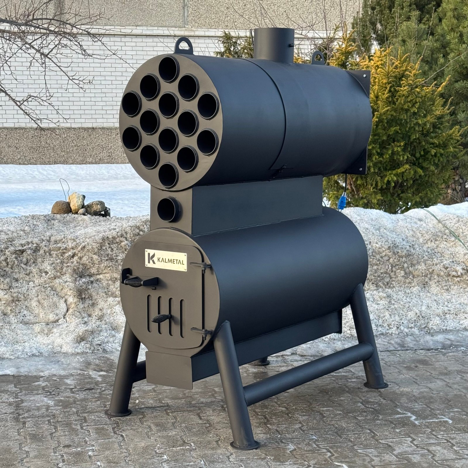 Cietā kurināmā apkures krāsns „MINIGUN“ - Image 11