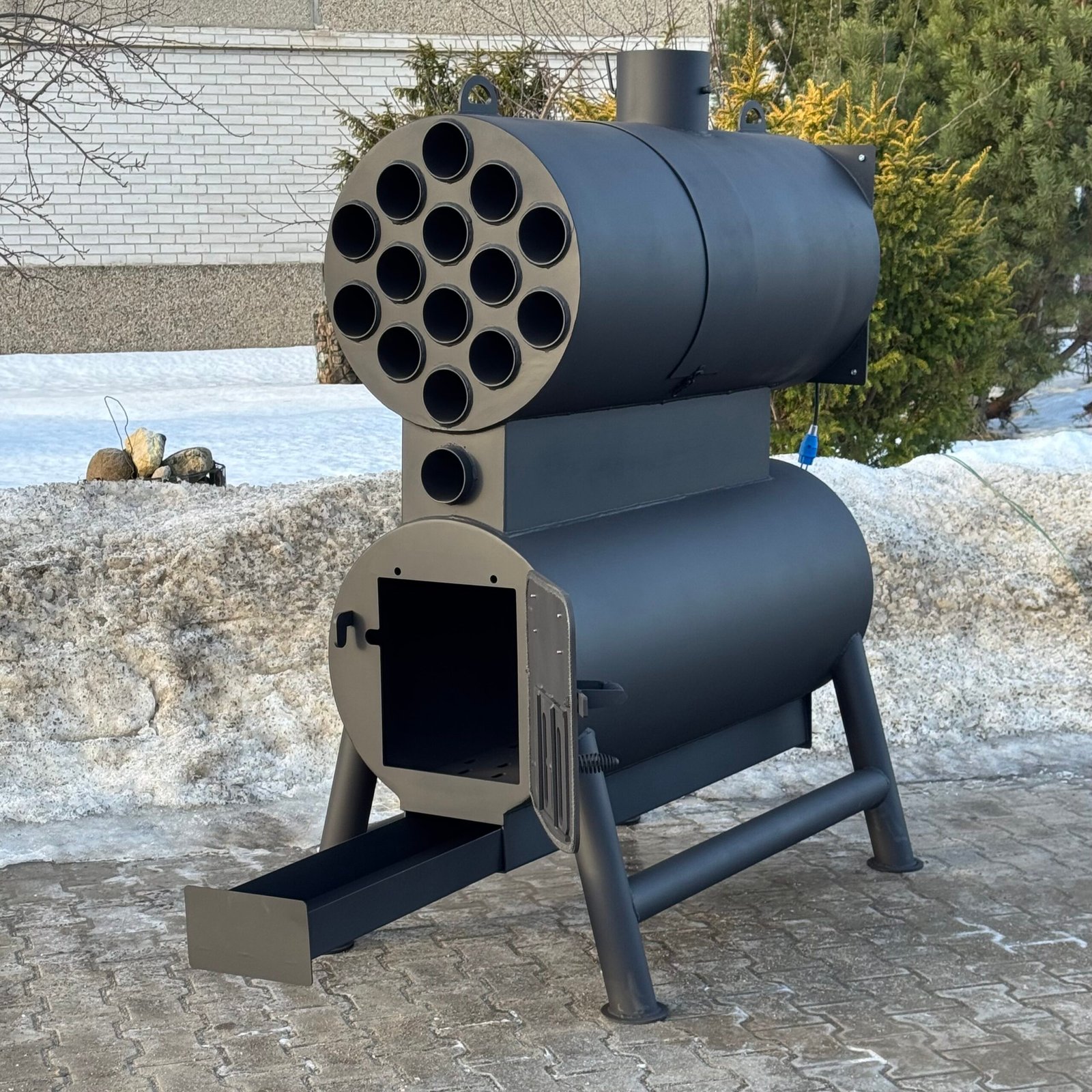 Cietā kurināmā apkures krāsns „MINIGUN“ - Image 12