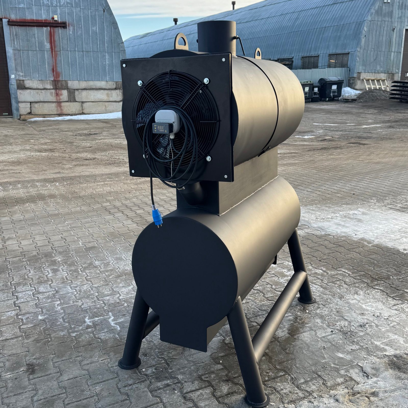 Cietā kurināmā apkures krāsns „MINIGUN“ - Image 15