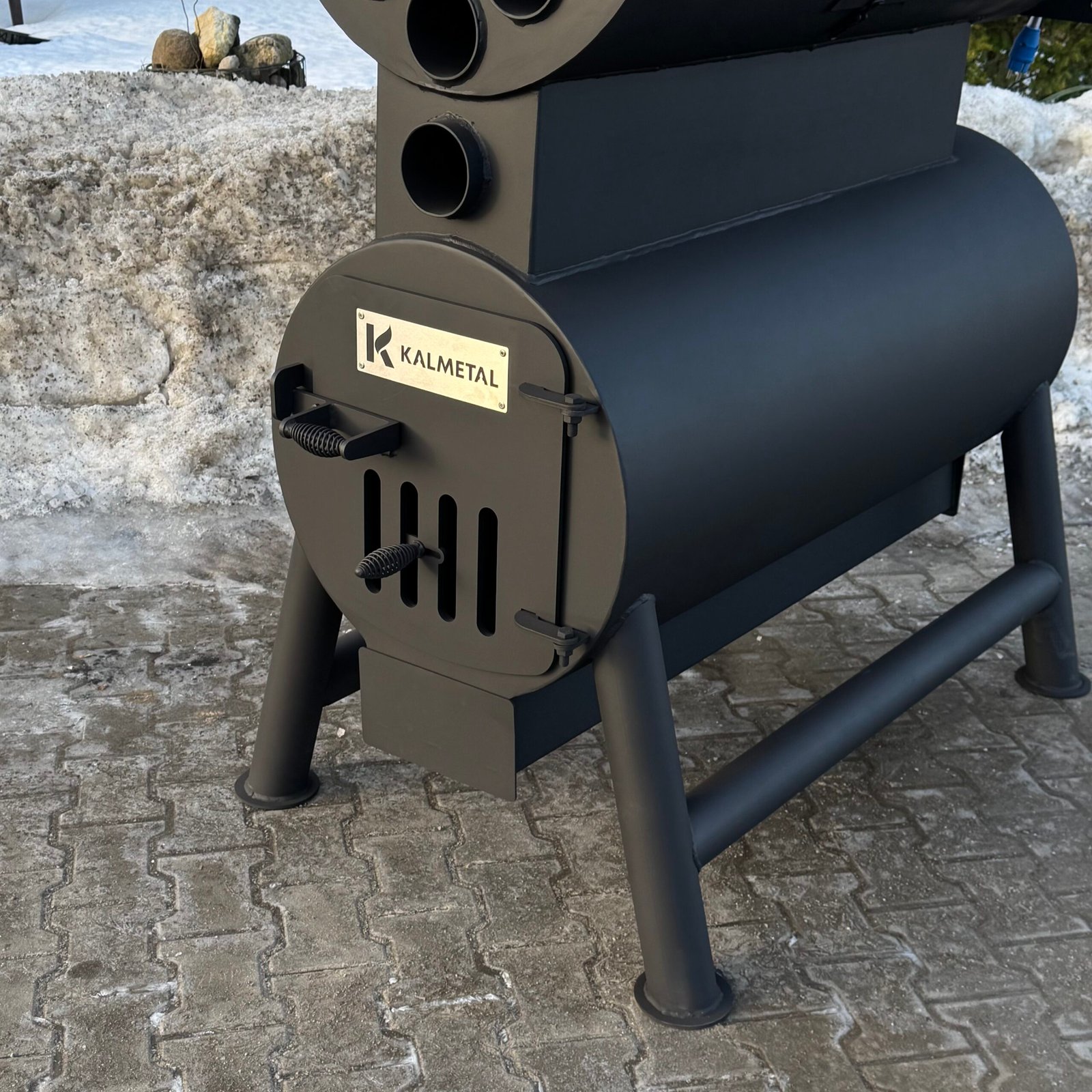 Cietā kurināmā apkures krāsns „MINIGUN“ - Image 2