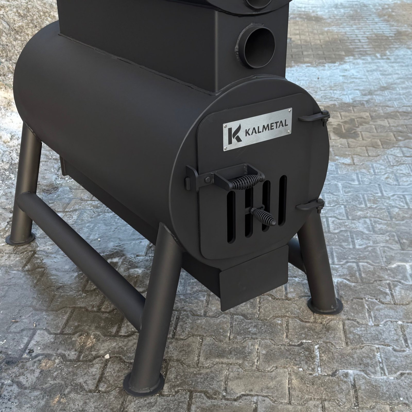 Cietā kurināmā apkures krāsns „MINIGUN“ - Image 5
