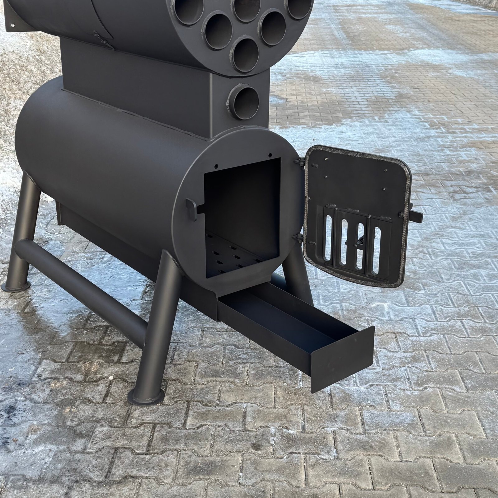 Cietā kurināmā apkures krāsns „MINIGUN“ - Image 9
