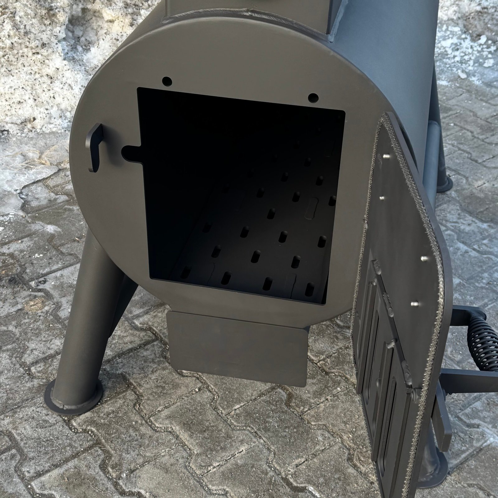 Cietā kurināmā apkures krāsns „MINIGUN“ - Image 8