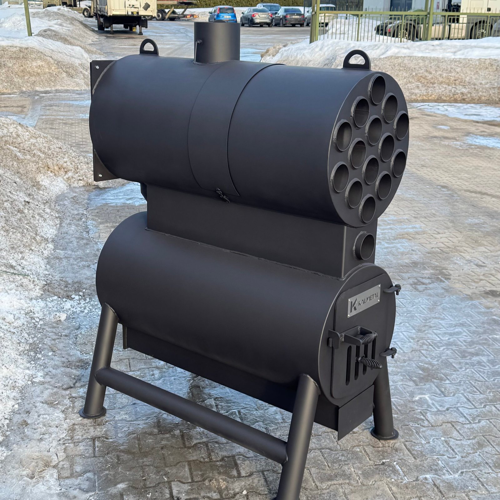 Cietā kurināmā apkures krāsns „MINIGUN“ - Image 10