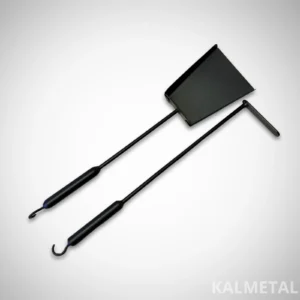 Kamīnrīku un lāpstiņas komplekts