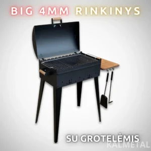 BIG 4 mm komplekts ar restēm