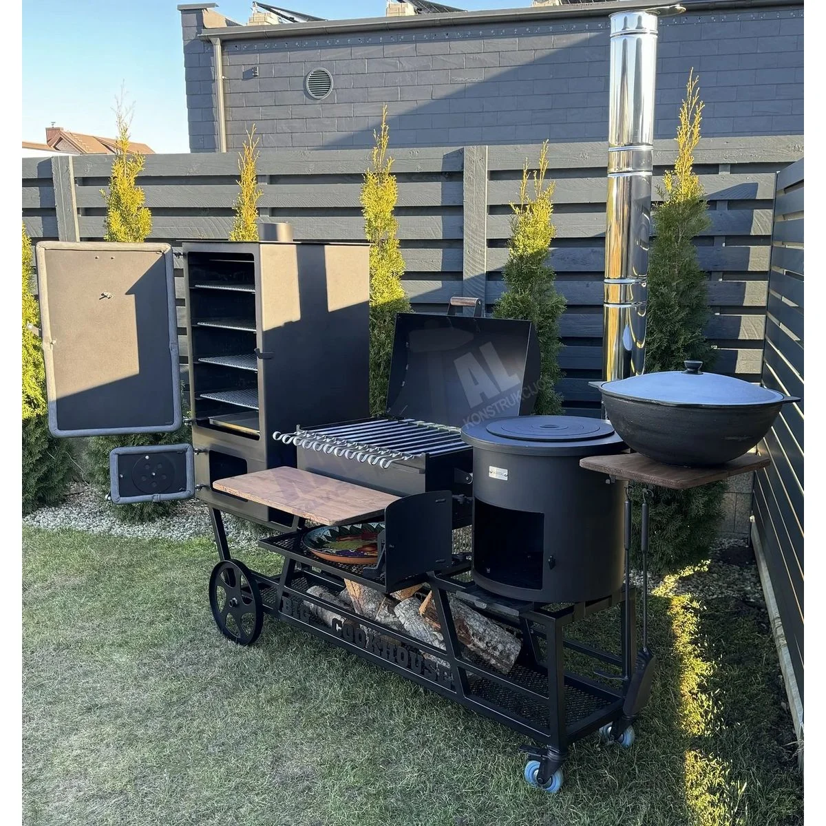 BIG COOKHOUSE 3 in1 āra virtuve — attēls 3