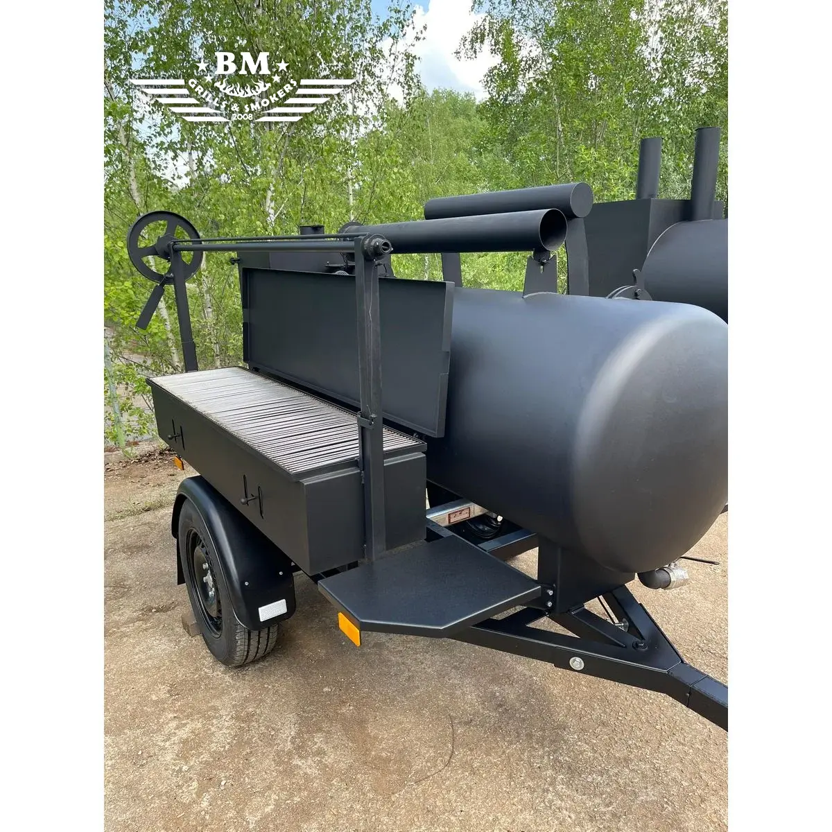BM-1 Daudzfunkcionālais BBQ piekabe L - Image 3