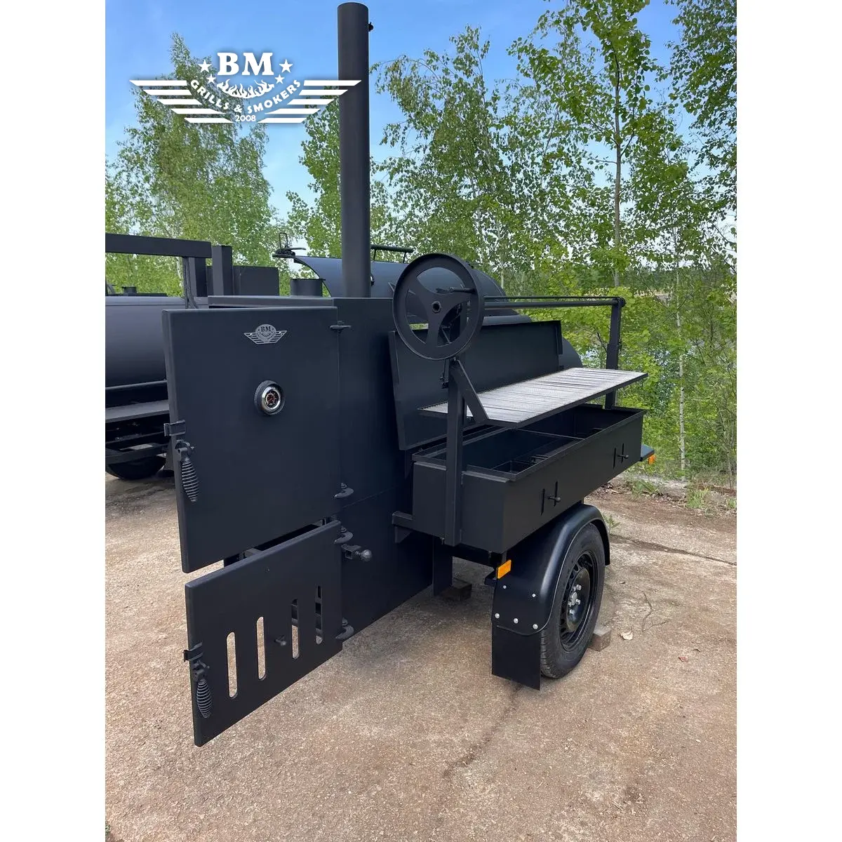 BM-1 Daudzfunkcionālais BBQ piekabe L - Image 7