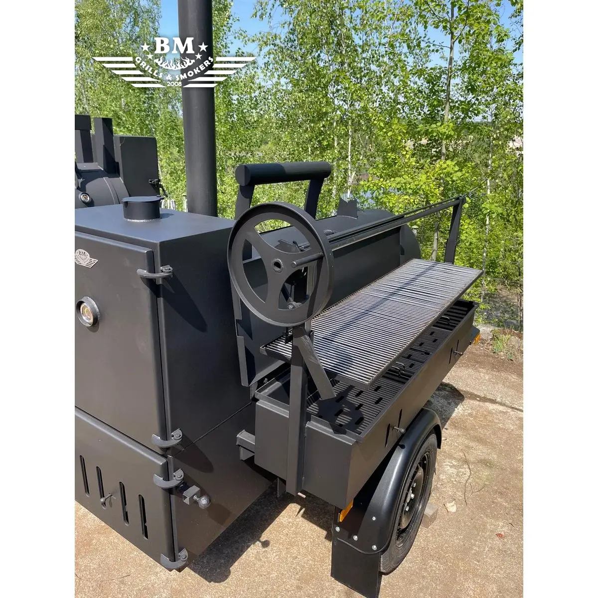 BM-1 Daudzfunkcionālais BBQ piekabe L - Image 9