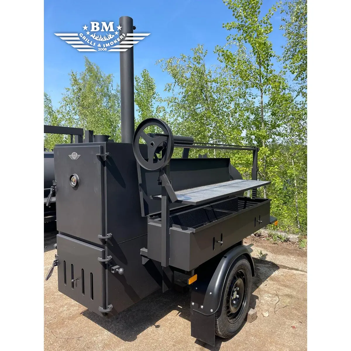 BM-1 Daudzfunkcionālais BBQ piekabe L - Image 10