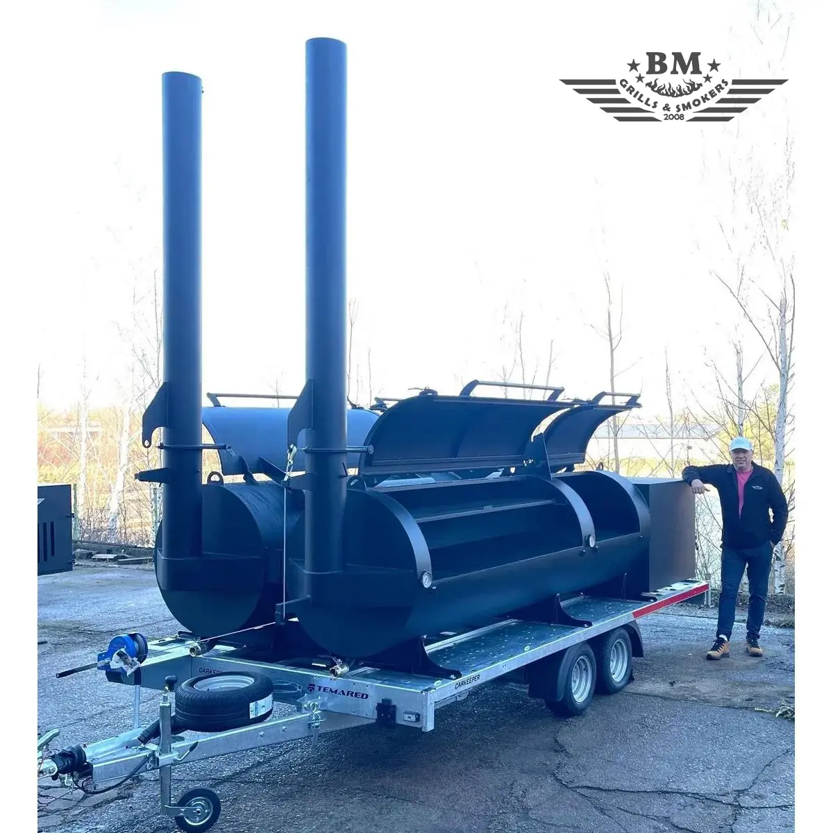 BM-6 Two Texans BBQ piekabe 2x XXXL - Image 14