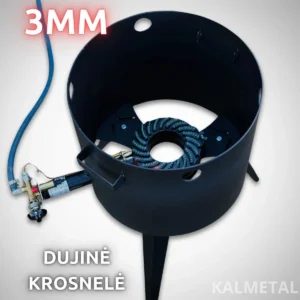 Gāzes plīts 3MM no 8L līdz 22L katlam