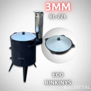 ECO 3MM komplekts 8-22L
