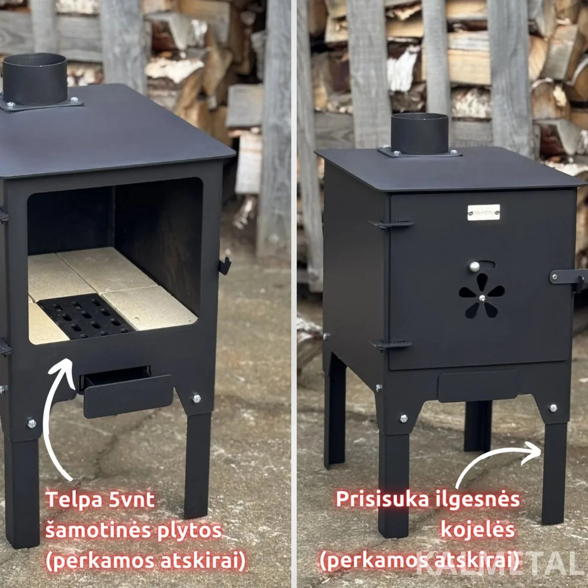 Krāsniņa 6kW Standart — attēls 3