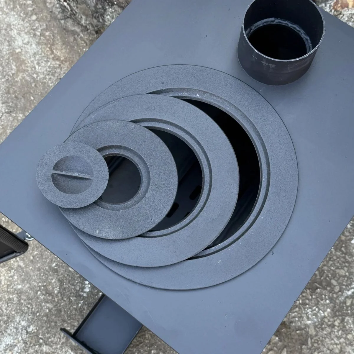 Krāsns 7kW ar plīts virsmām — attēls 4