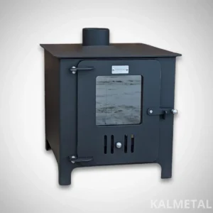 Krāsns - kamīns 8kW ar šamotu