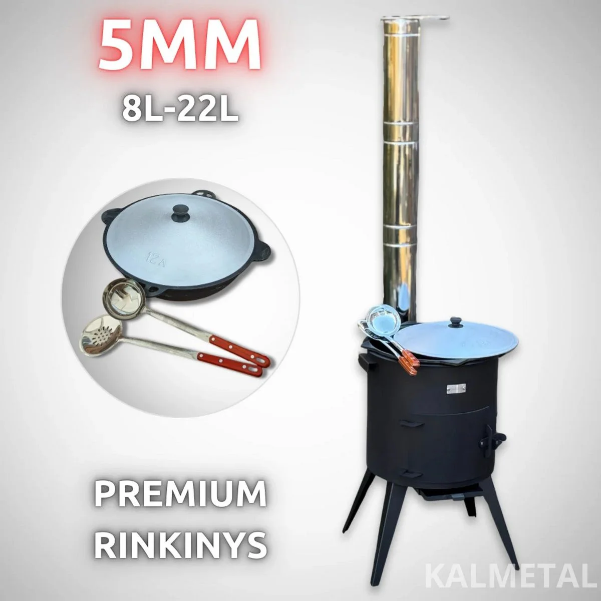 PREMIUM 5MM komplekts 8-22L