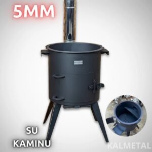 PREMIUM no 8L līdz 22L 5MM krāsns ar skursteni
