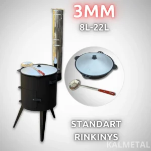 STANDART 3MM komplekts 8-22L